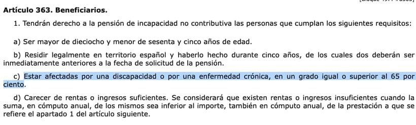 Artículo 363.1.c de la Ley General de la Seguridad Social
