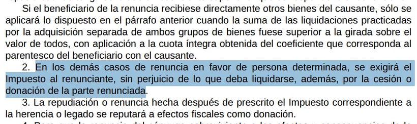 58.2 del Reglamento del Impuesto sobre Sucesiones y Donaciones | BOE