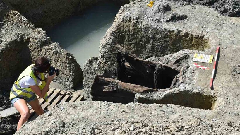 Parte del hallazgo encontrado en Bohemia