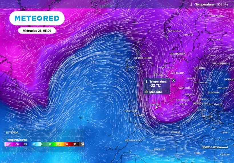 ondas de Rossby afectarán a Europa