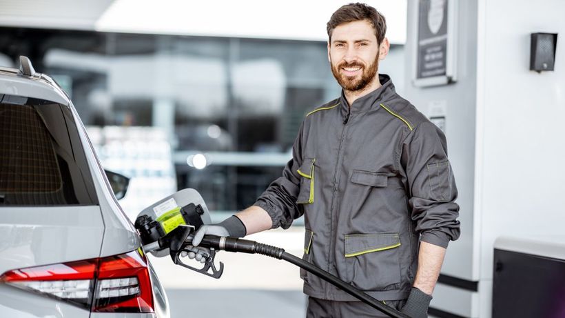 expendedor gasolinera