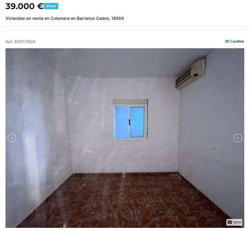 Anuncio de la vivienda en venta de CaixaBank