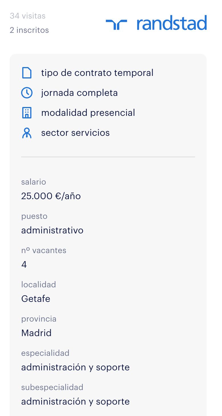Oferta empleo Ransdtad
