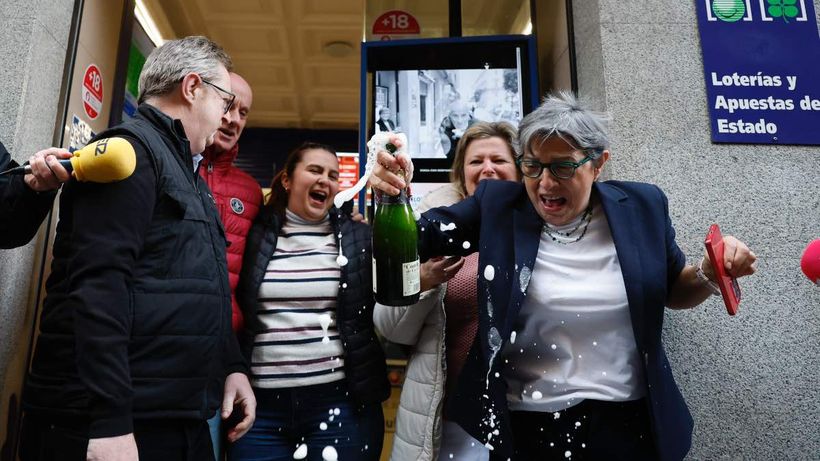 Ganadores del segundo premio de la Lotería de Navidad 2025