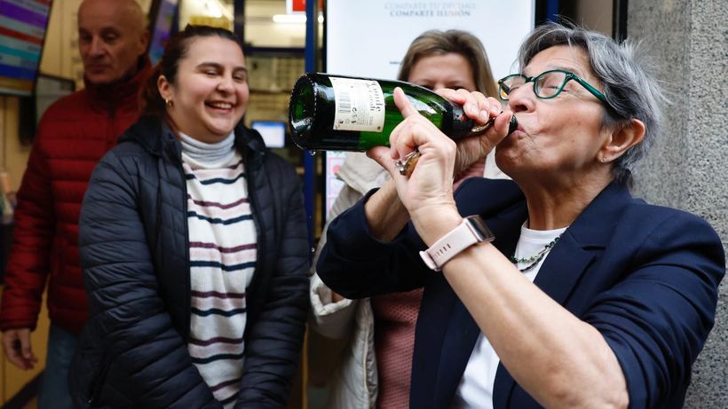 Ganadoras del segundo premio de la Lotería de Navidad 2025