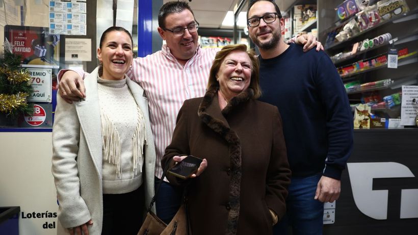 Celebración del tercer premio