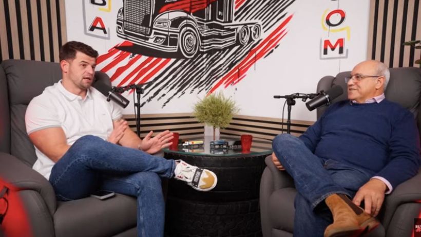 Felipe, durante su participación en el podcast 'Rutas de éxito'.