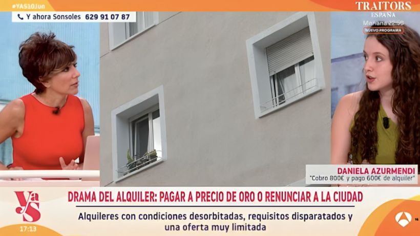 Sonsoles Ónega y Daniela Azurmendi | 'Y ahora Sonsoles', Antena 3. 