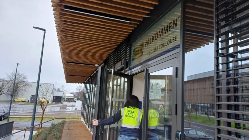 el centro logistico de ikea en toulouse