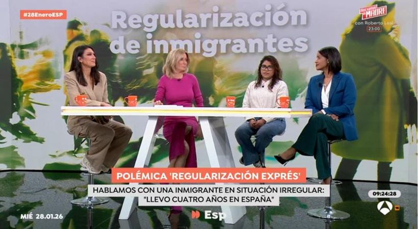 Marita y demás tertulianas. 'Espejo Público'.