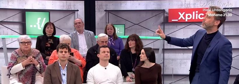 La jubilada, durante su intervención en el programa. 'La Sexta Xplica'.