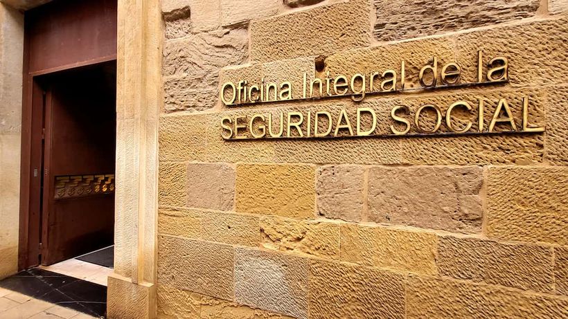 Una oficial de la Seguridad Social