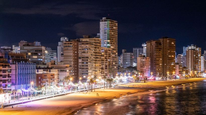 benidorm de noche