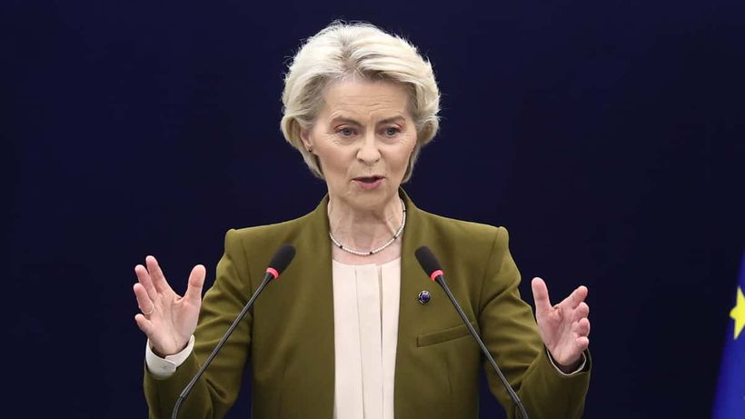 Ursula von der Leyen, presidenta de la Comisión Europea