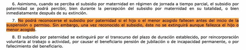Artículo 26.7 del Real Decreto 295/2009 