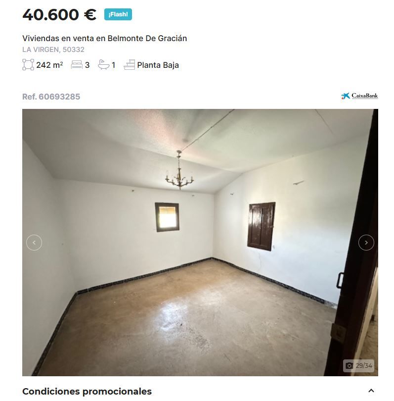 captura del anuncio de la casa