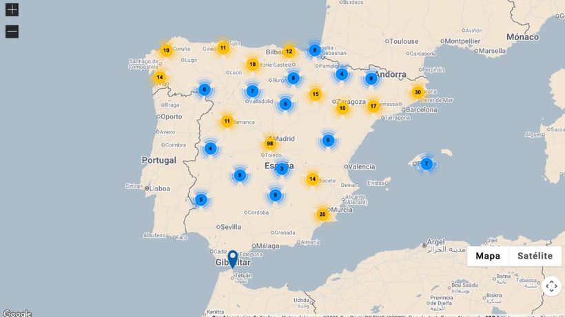 mapa interactivo