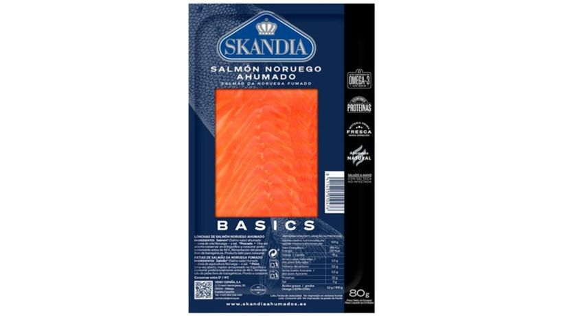 Lote 1 de salmón ahumado