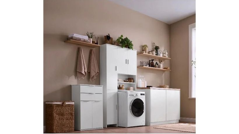 Muestra del armario de Lidl para la lavadora