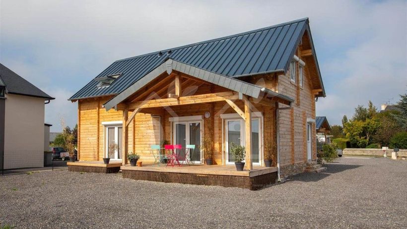 Exterior de la casa prefabricada Vera S 