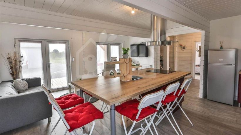 Salón - cocina del modelo Vera S