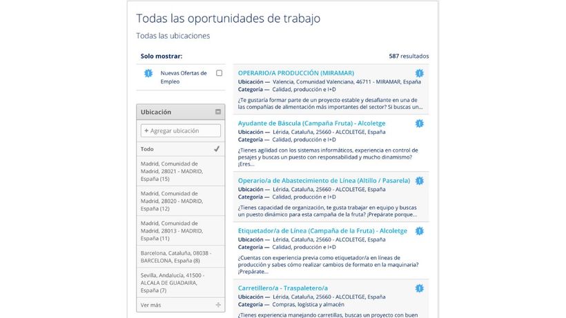 Portal de empleo de Eulen