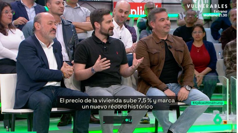 Pascual Ariño durante su intervención- 'La Sexta Xplica'.