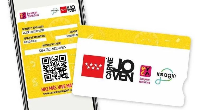 Carné Joven de la Comunidad de Madrid en Google Wallet