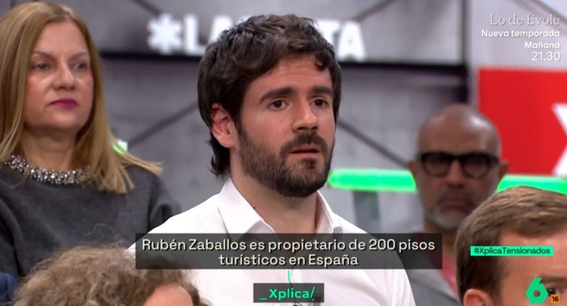 ruben interviniendo en la television