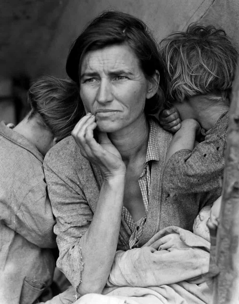 'Madre migrante', de Dorothea Lange