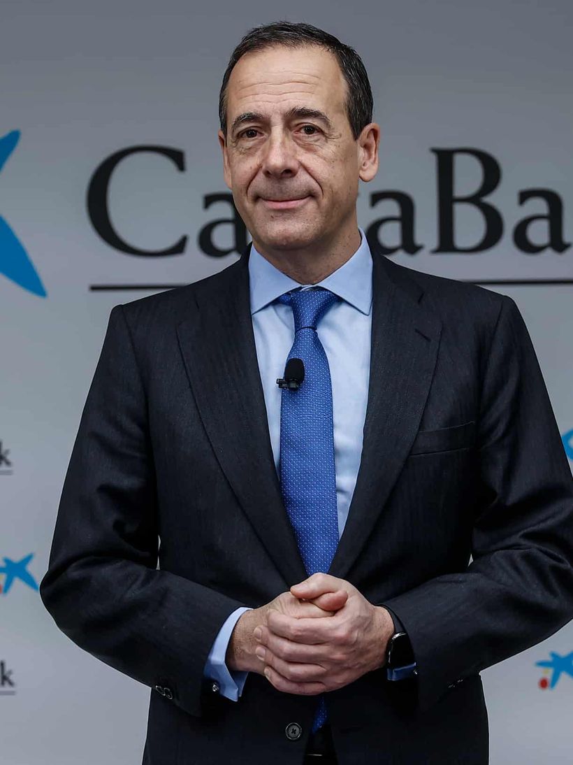 El consejero delegado de CaixaBank, Gonzalo Gortázar