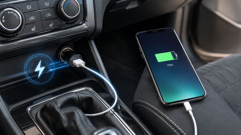 cargar movil coche