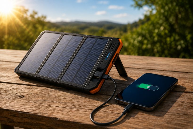 cargador solar
