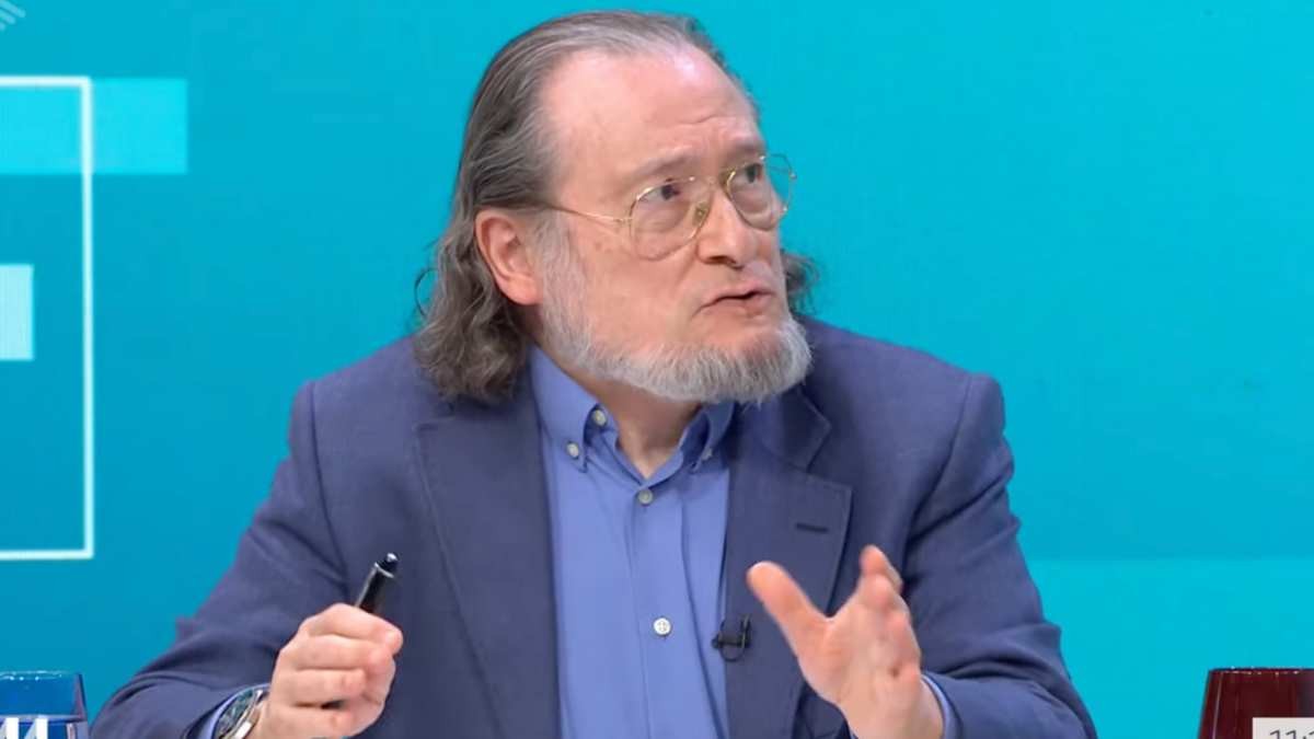 El economista Santiago Niño Becerra en una aparición el televisión