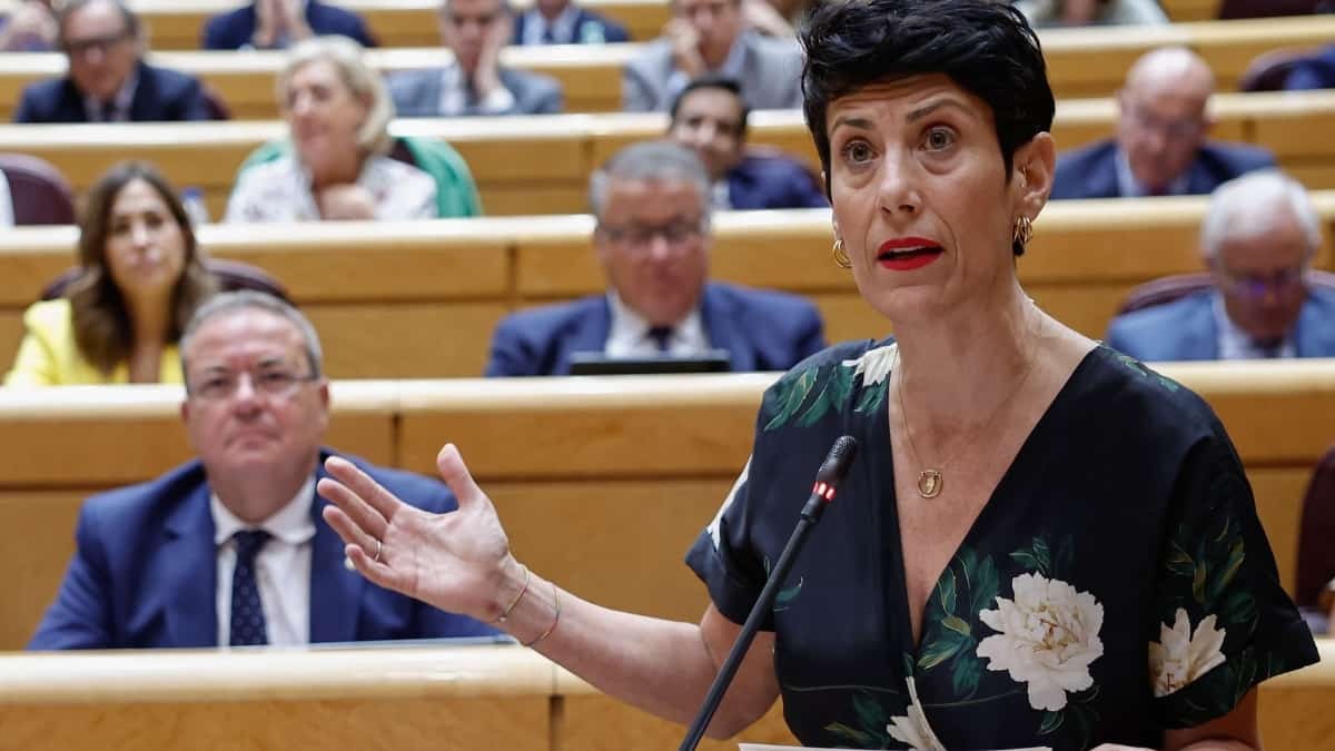 La ministra de Inclusión, Seguridad Social y Migraciones Elma Saiz