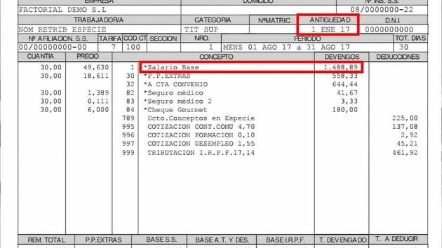 Revisa tu nómina: los dos datos que debes comprobar para saber si cobras lo que te corresponde