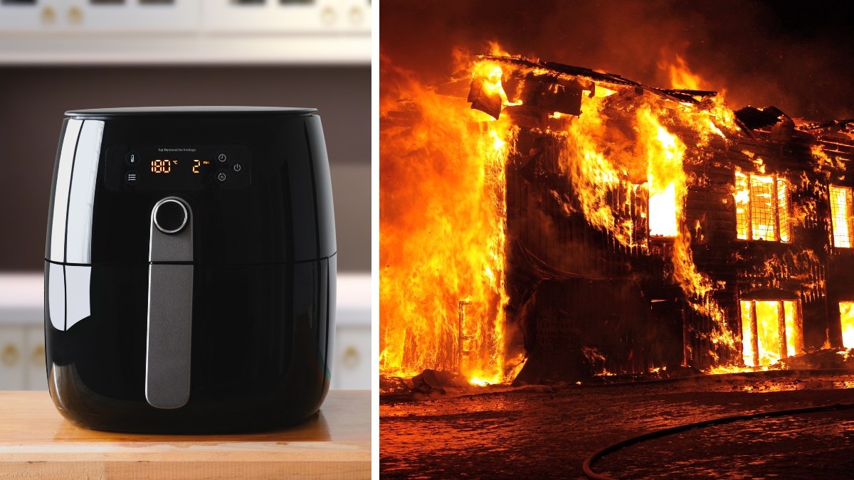 Montaje airfryer e incendio