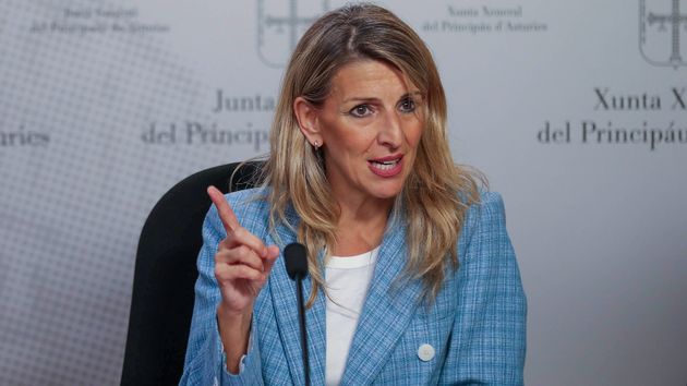 La ministra de Trabajo, Yolanda Díaz