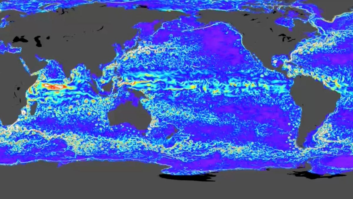 Un satélite de la NASA descubre detalles nunca vistos del fondo del mar