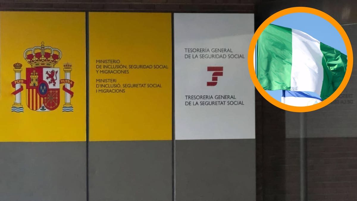 Fachada de una oficina de la Seguridad Social Fachada de una oficina de la Seguridad Social