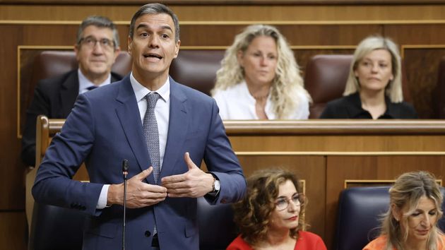 El presidente del Gobierno, Pedro Sánchez