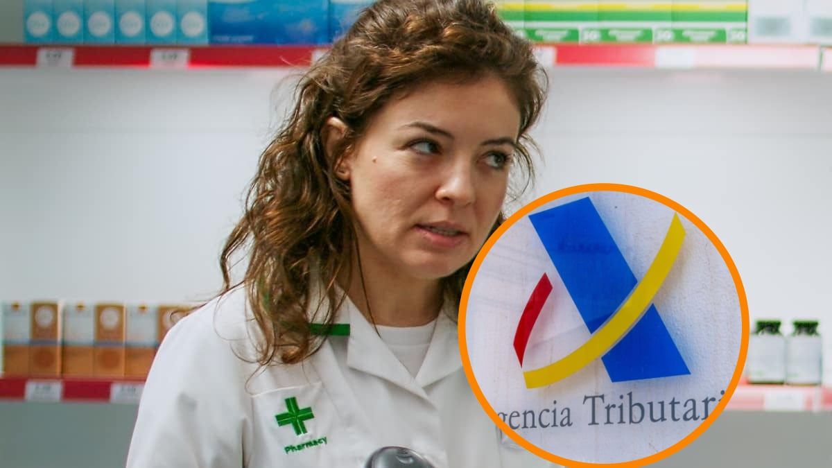 farmeceutica y fachada de la AgenciaTributaria