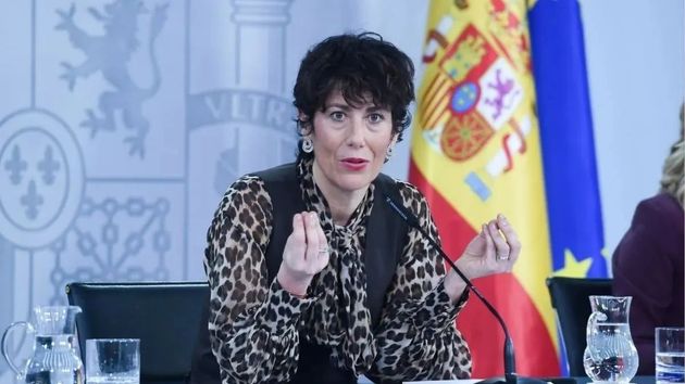 La ministra Elma Saiz