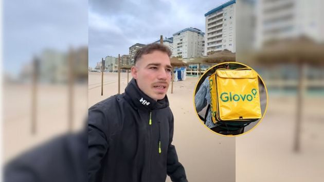 Captura del vídeo en TikTok de Álex