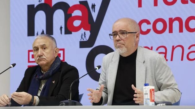 Unai Sordo y Pepe Álvarez.