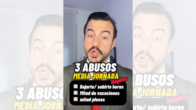 Ignacio de la Calzada, abogado laboral, avisa de los 3 abusos que sufren mucho los trabajadores a tiempo parcial: “son ilegales”
