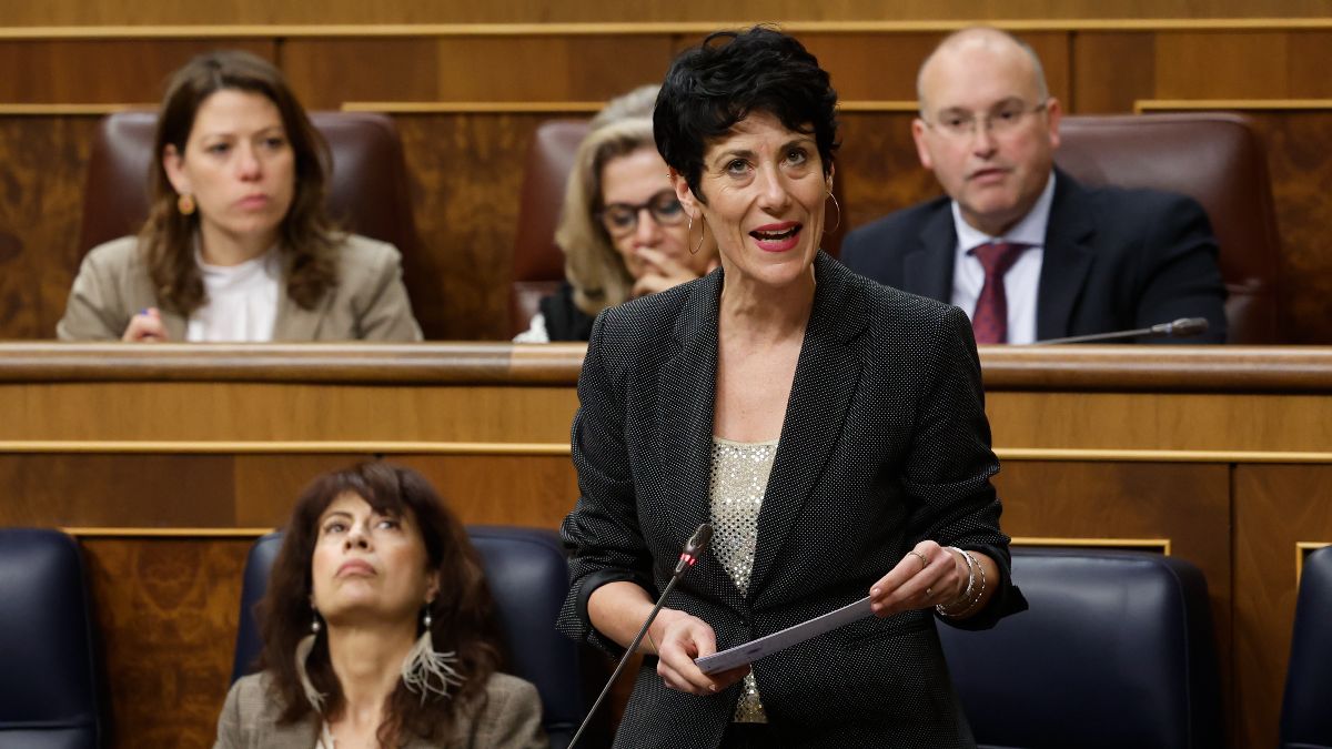 La ministra de Seguridad Social, Elma Saiz
