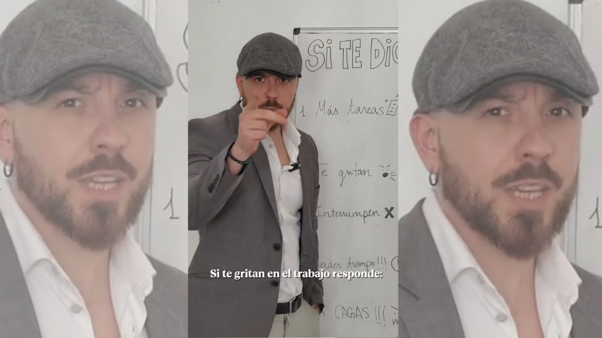 Álvaro Tejedor durante el vídeo que ha colgado en sus redes sociales. Álvaro Tejedor