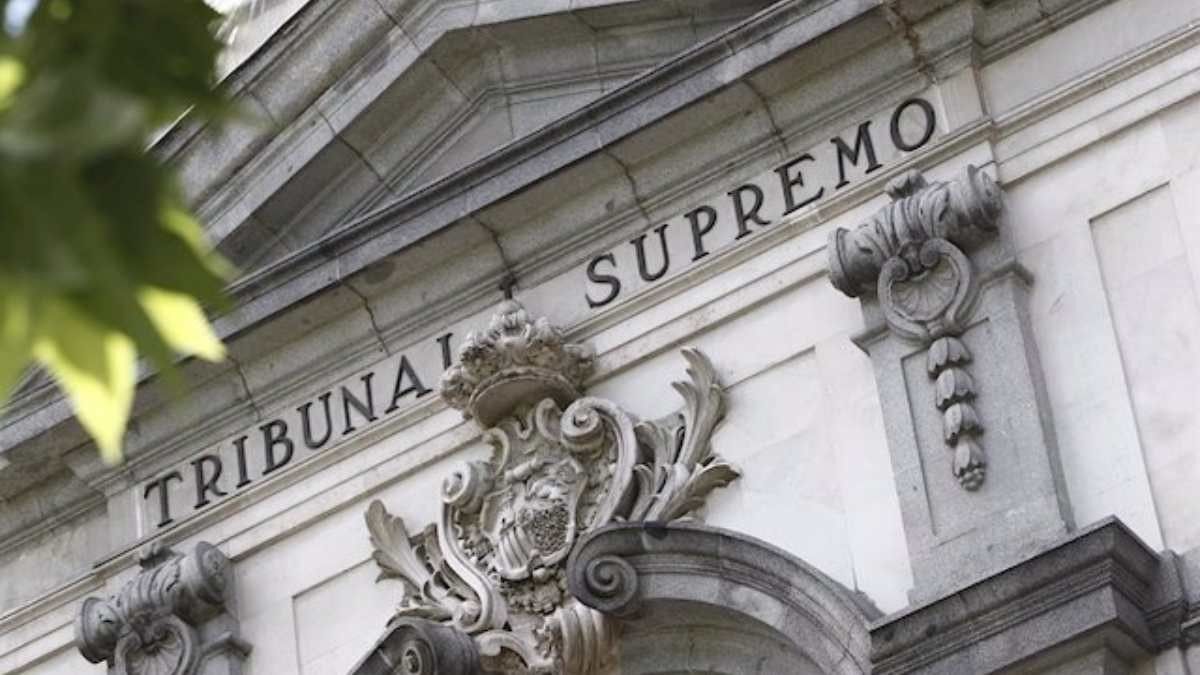 Fachada del Tribunal Supremo
