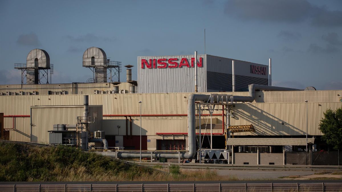 Una planta de fabricación de Nissan Fábrica de Nissan